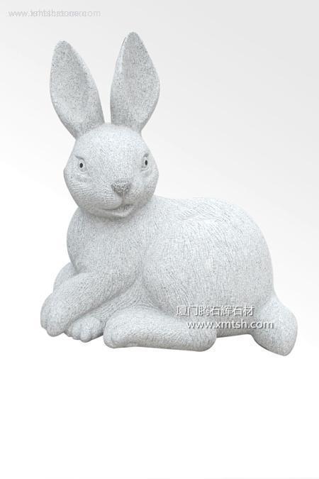 动物石雕系列—兔子