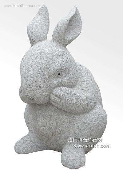 动物石雕系列—大兔子