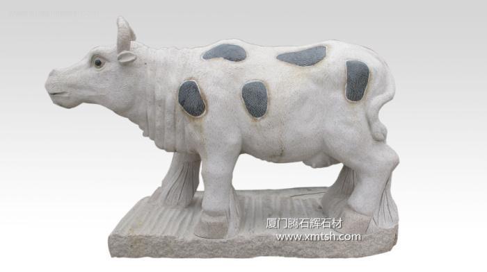 动物石雕系列—奶牛