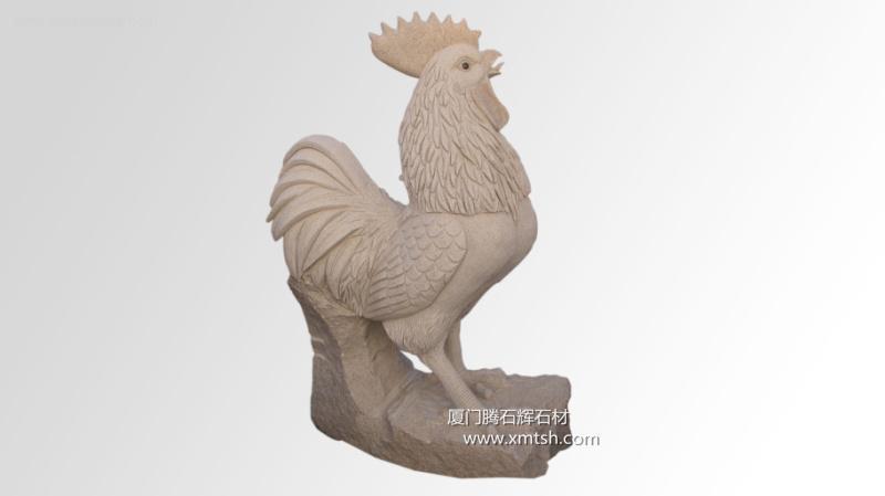 动物石雕系列—公鸡
