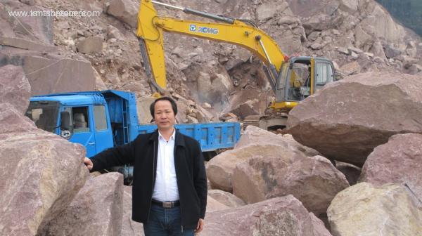 公司领导考察寿宁红矿山生产